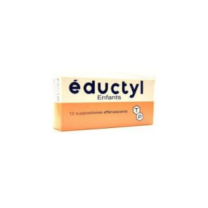 Eductyl suppositoire enfant 12 suppositoires