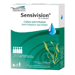 SENSIVISION Plantain Collyre Anti-Irritation Unidose boite de 10