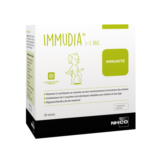 NHCO IMMUDIA 1-3 ANS 28 STICKS