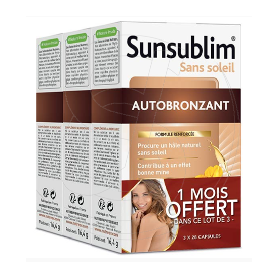 SUNSUBLIM AUTOBRONZANT ULTRA BT28 TRIPACK