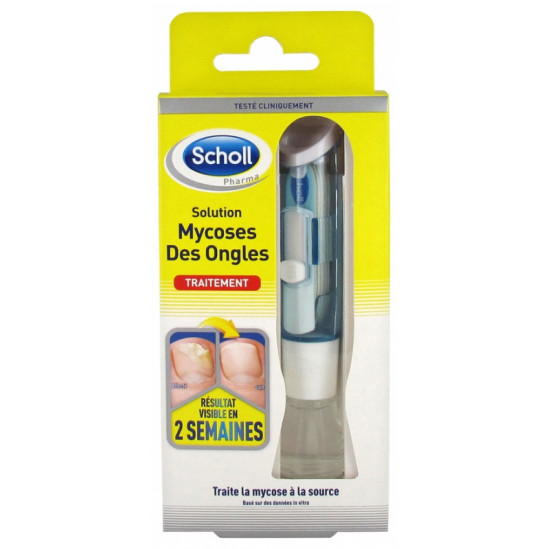 Scholl solution mycoses des ongles 2en1 3,8ml
