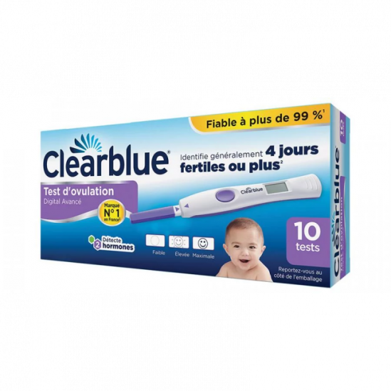 CLEARBLUE TEST OVULAT 2 HORM 10