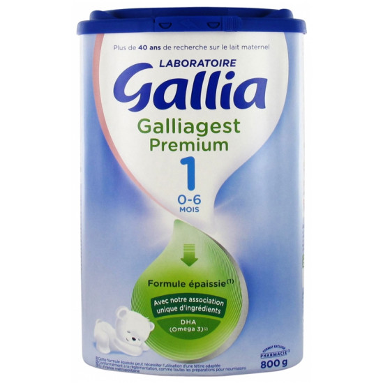 GALLIA LAIT PDR GALLIAGEST 1 BTE 800G