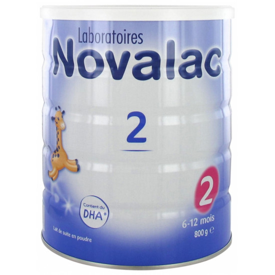 NOVALAC LAIT PDR 2 BTE 800G