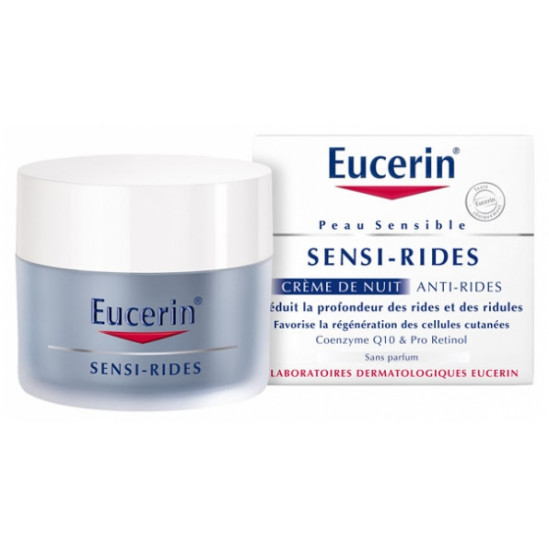 EUCERIN Sensi-Rides Crème de Nuit 50ML