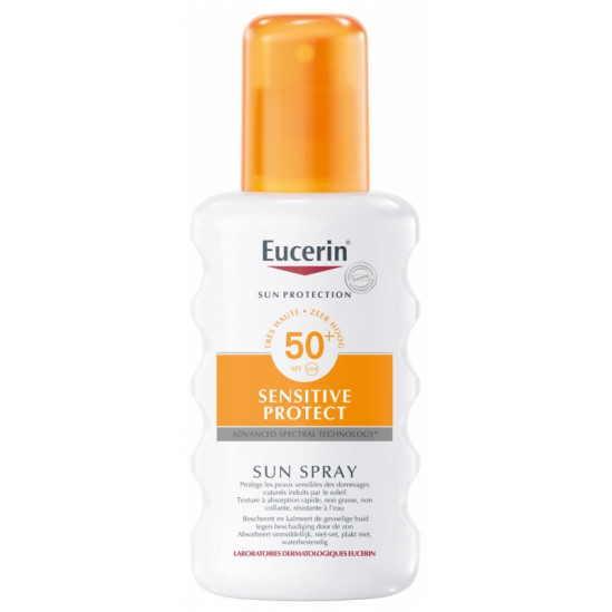 Eucerin sun 50+ flde corps spr 200ml