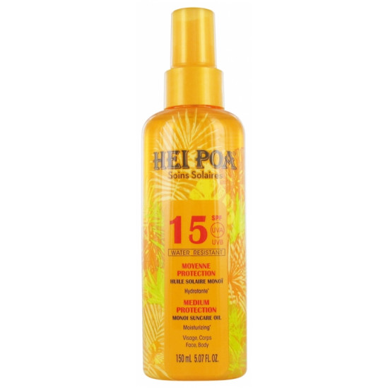 HEI POA HUILE SOL MONOI SPF15 150ML