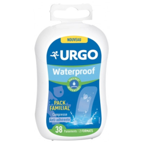 URGO PANS WATERPROOF BTE 38