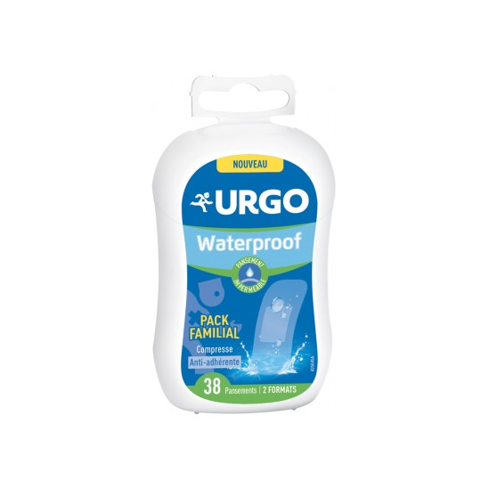 URGO PANS WATERPROOF BTE 38
