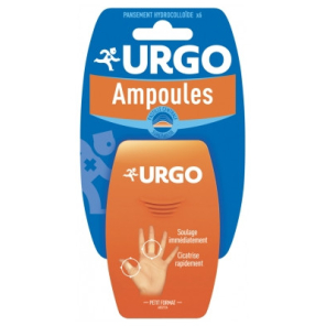 URGO Pansements Ampoules Doigts et Orteils boite de 6
