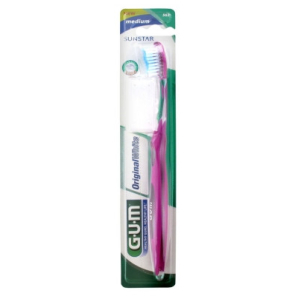 GUM Brosse à Dents Original White Médium Compacte n°563