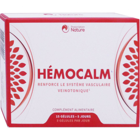 Pharma Nature Hemocalm 15 gélules
