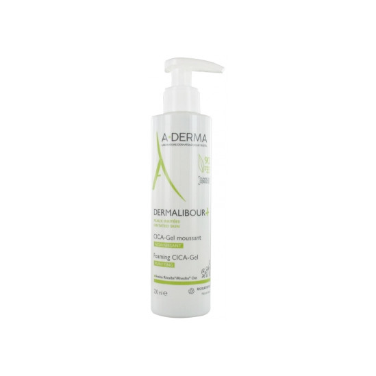 A-DERMA DERMALIBOUR GEL MOUSSANT 200ML