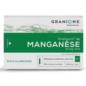 Granions® Manganèse 30 ampoules 2ml