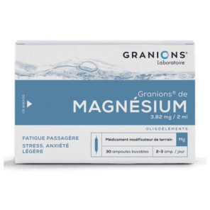 Ea Pharma Granions de Magnésium 30 ampoules 