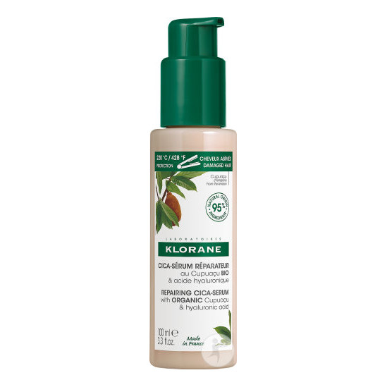 KLORANE Cica-Sérum réparateur au Cupuaçu Bio et Acide Hyaluronique 100ML