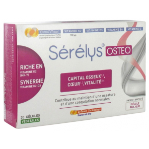 SERELYS OSTEO GELU BTE 30