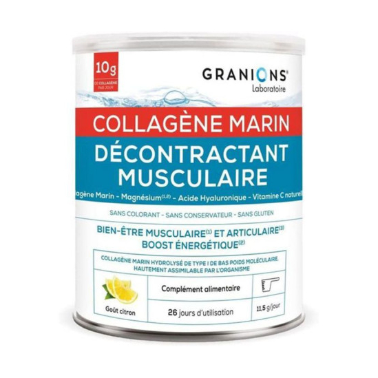 GRANIONS Collagène Décontractant Musculaire 275G