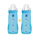 Mam easy active™ biberon 2ème âge bleu 330ml