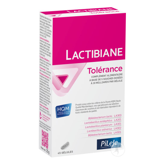 PILEJE Lactibiane Tolérance Gélules boite de 30