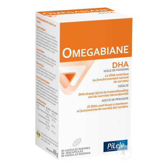 Pilèje Omegabiane DHA 80 capsules
