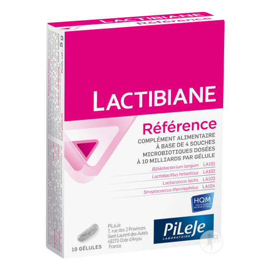 PILEJE Lactibiane Référence Gélules boite de 10