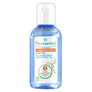 Puressentiel gel hydro-alcoolique antibactérien 25ml