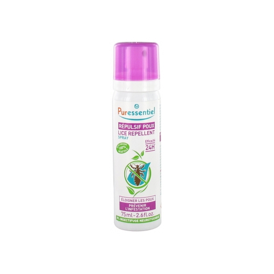 Puressentiel Spray Répulsif Poux 75 ml