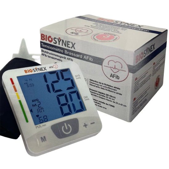 BIOSYNEX Tensiomètre Brassard Afib
