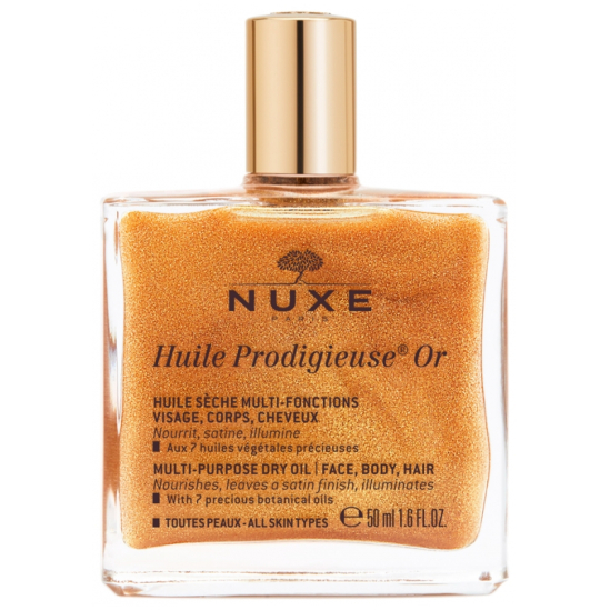 Nuxe Huile Prodigieuse® Or huile sèche pailletée Flacon 50ml