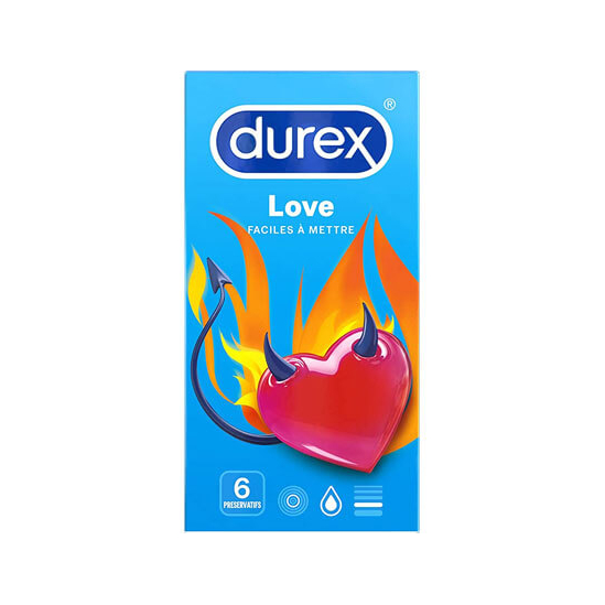 DUREX Love Préservatifs boite de 6