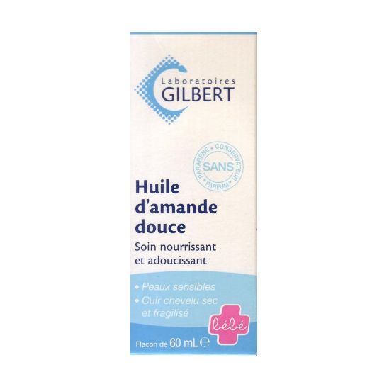 GILBERT Huile d'amande Douce 60ML