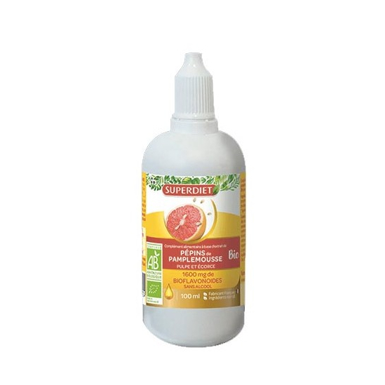 SUPERDIET Superdiet Extrait Pépins de Pamplemousse BIO - 100ml