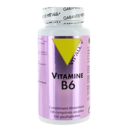 VITALL+ Vitamine B6, 100 comprimés