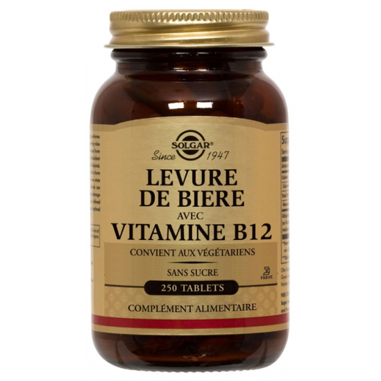 Solgar levure de bière 250 gélules