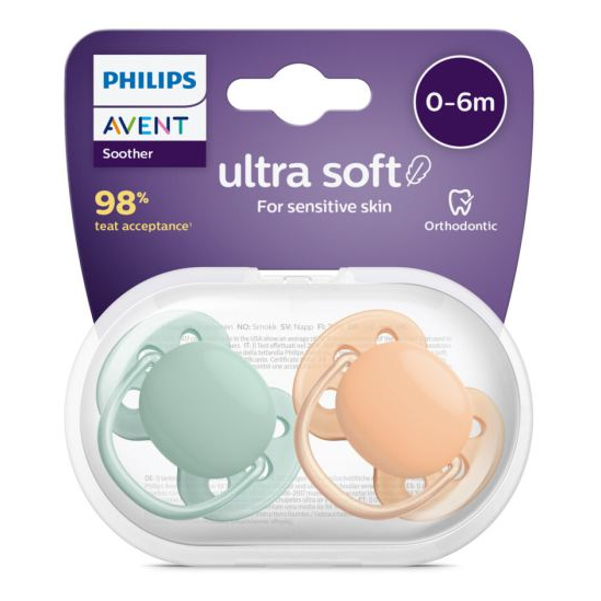 AVENT 0-6 Ultra Soft - Silicone