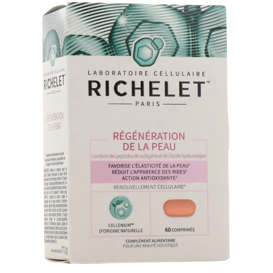 RICHELET Régénération De La Peau 60 Comprimés