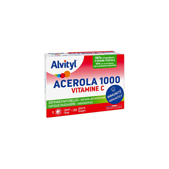 ALVITYL Acérola 1000 Vitamine C 30 comprimés