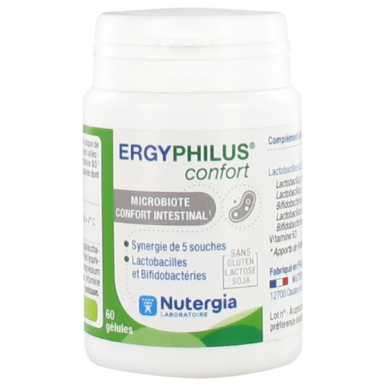 NUTERGIA Ergyphilus Confort Gélules boite de 60
