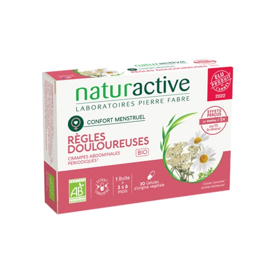 NATURACTIVE REGLES DOUL GELU BTE 30