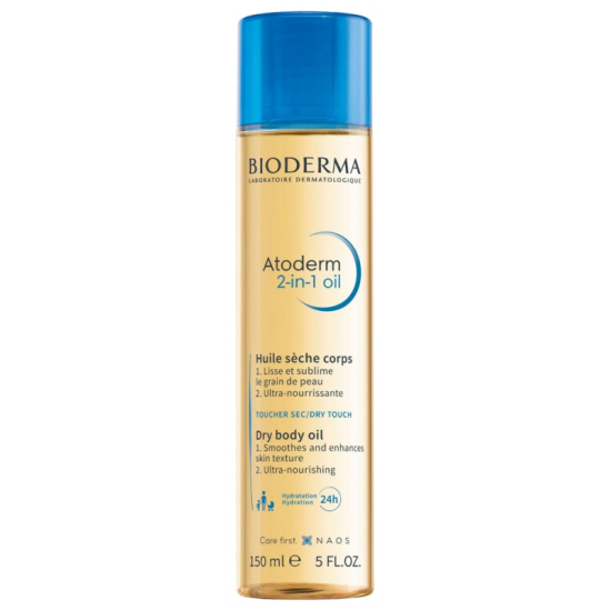 BIODERMA Atoderm 2-in-1 Oil Huile Sèche Corps 150 ml