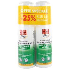 CINQ SUR CINQ NATURA SPRAY 2X100ML