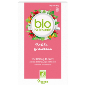 NUTRISANTE Infusion Brûle-Graisses Bio Sachets boite de 20