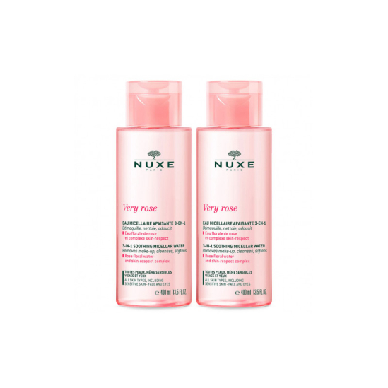 NUXE VERY ROSE EAU MICELLAIRE PS 2X400ML