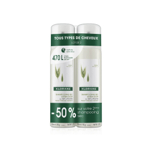 KLORANE SHP SEC AVOINE SPRAY 150MLX2