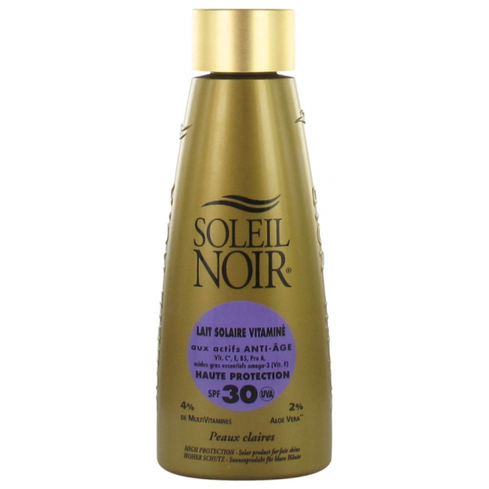 SOLEIL NOIR LAIT VIT SPF30 150ML