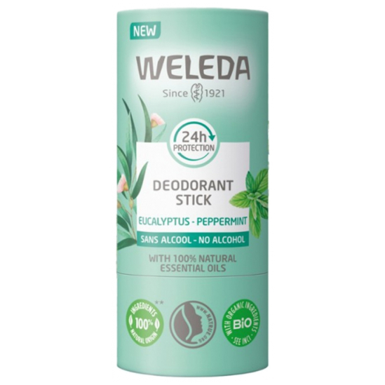 WELEDA Déodorant Stick Eucalyptus Menthe Poivrée 50g