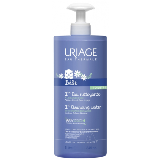 URIAGE Bébé 1ère Eau Nettoyante 1 L