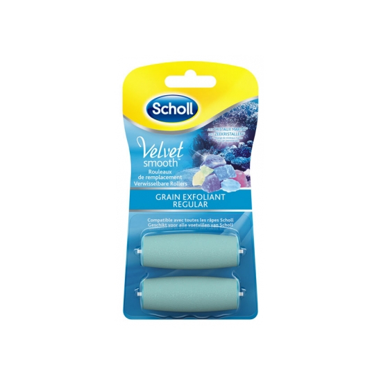 Scholl Velvet Grain Exfoliant 2 Rouleaux de remplacement