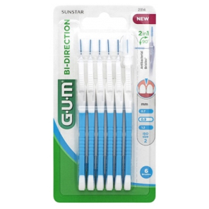GUM Brossettes 0.6mm Bi-Direction Modèle : 2014